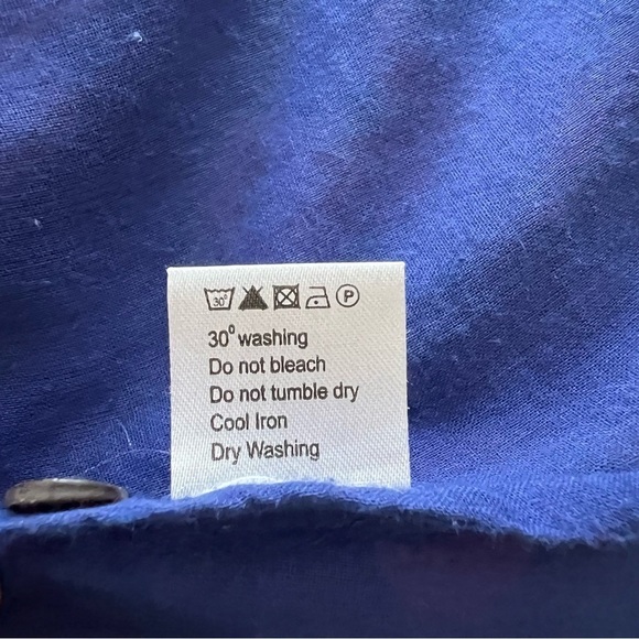 Banjanan Iris Dress in Shibori Clamp Dye Blueprint - Picture 16 of 16